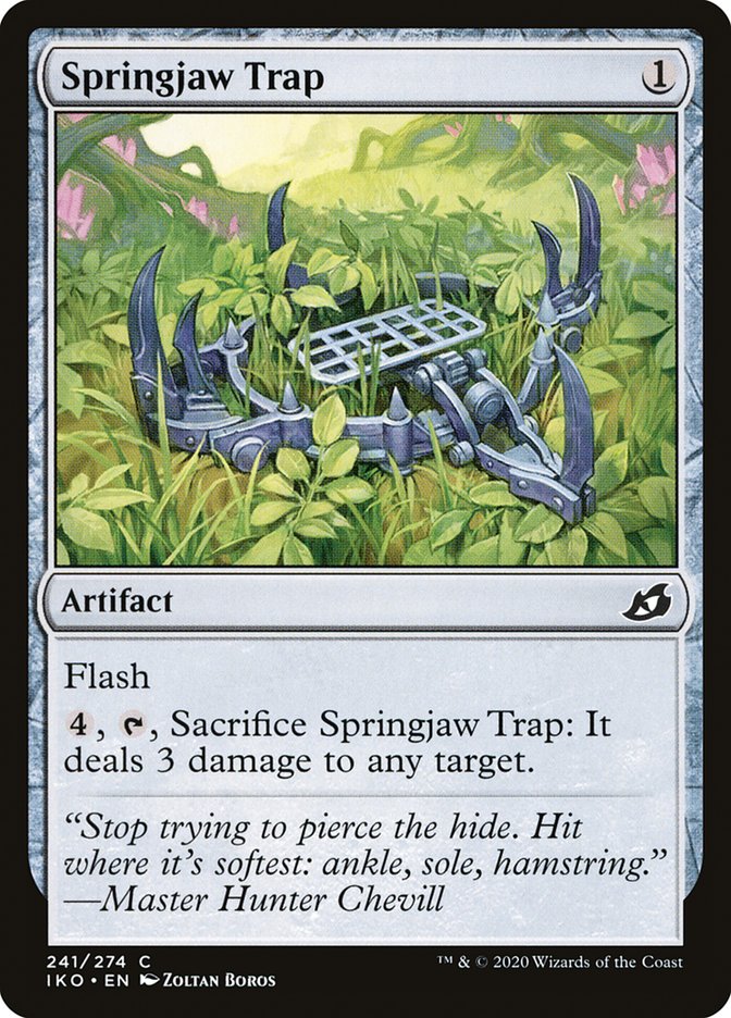 Springjaw Trap [Ikoria: Lair of Behemoths] | Webway Games