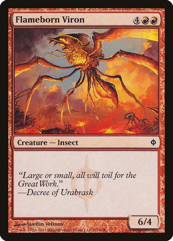 Flameborn Viron [New Phyrexia] | Webway Games