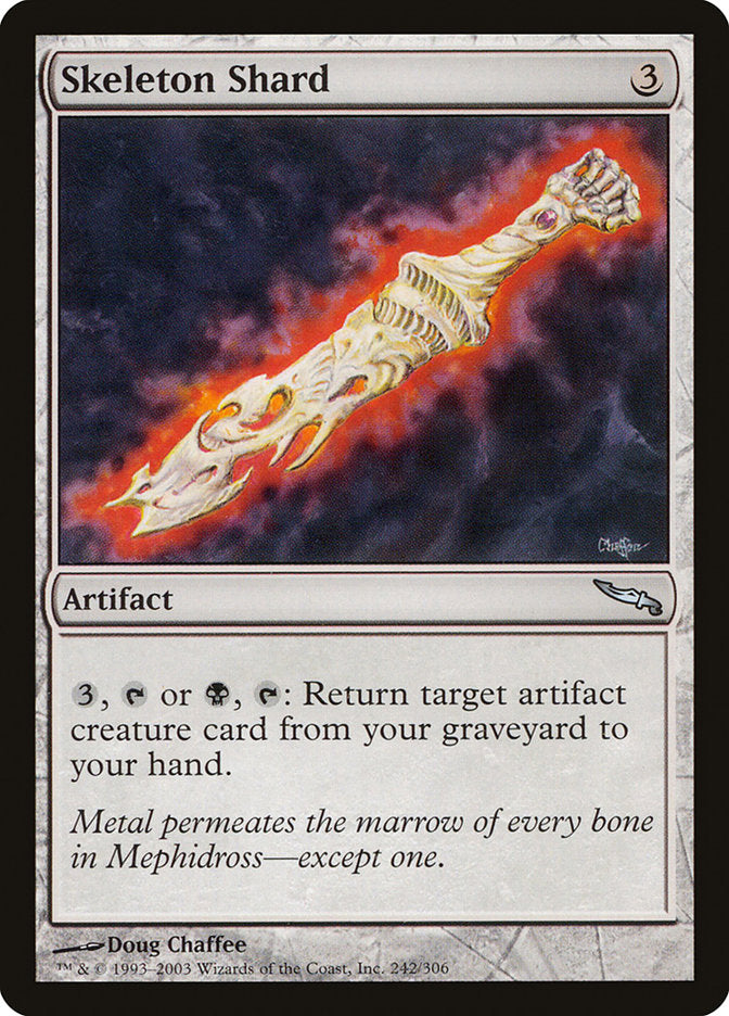 Skeleton Shard [Mirrodin] | Webway Games