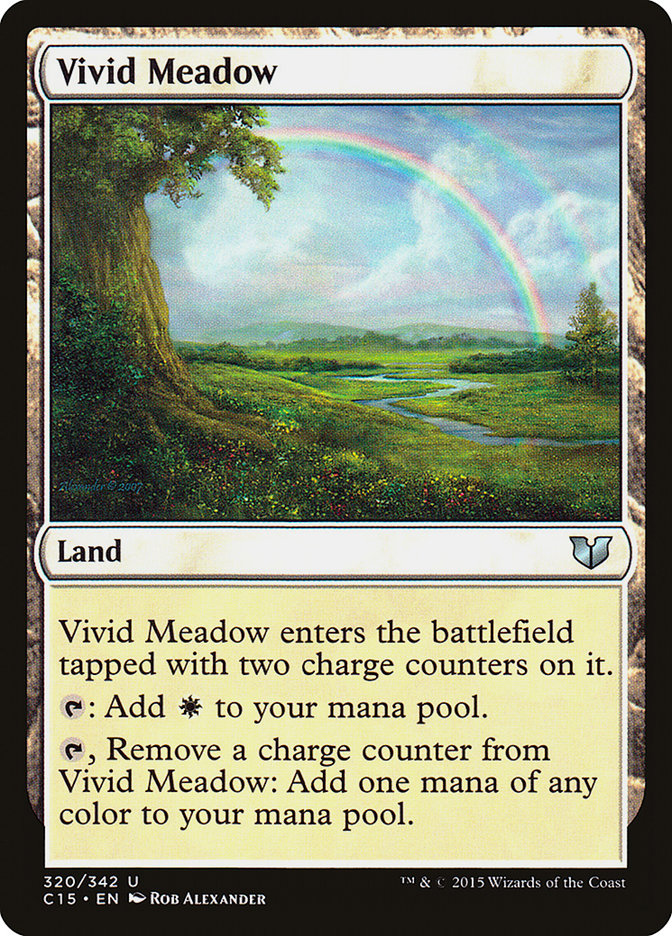 Vivid Meadow [Commander 2015] | Webway Games