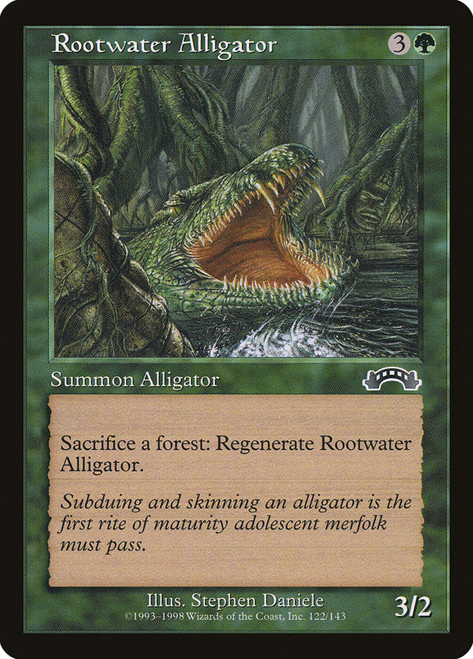 Rootwater Alligator [Exodus] | Webway Games