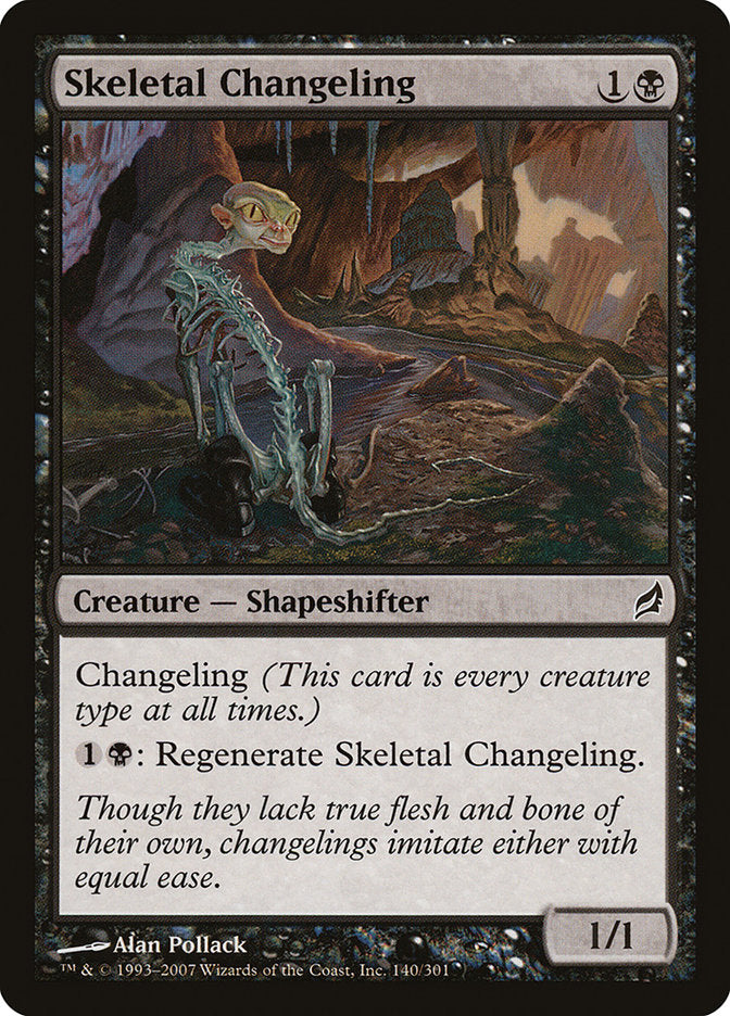 Skeletal Changeling [Lorwyn] | Webway Games
