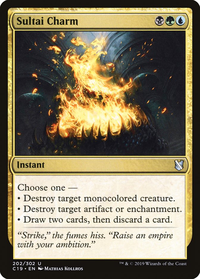 Sultai Charm [Commander 2019] | Webway Games