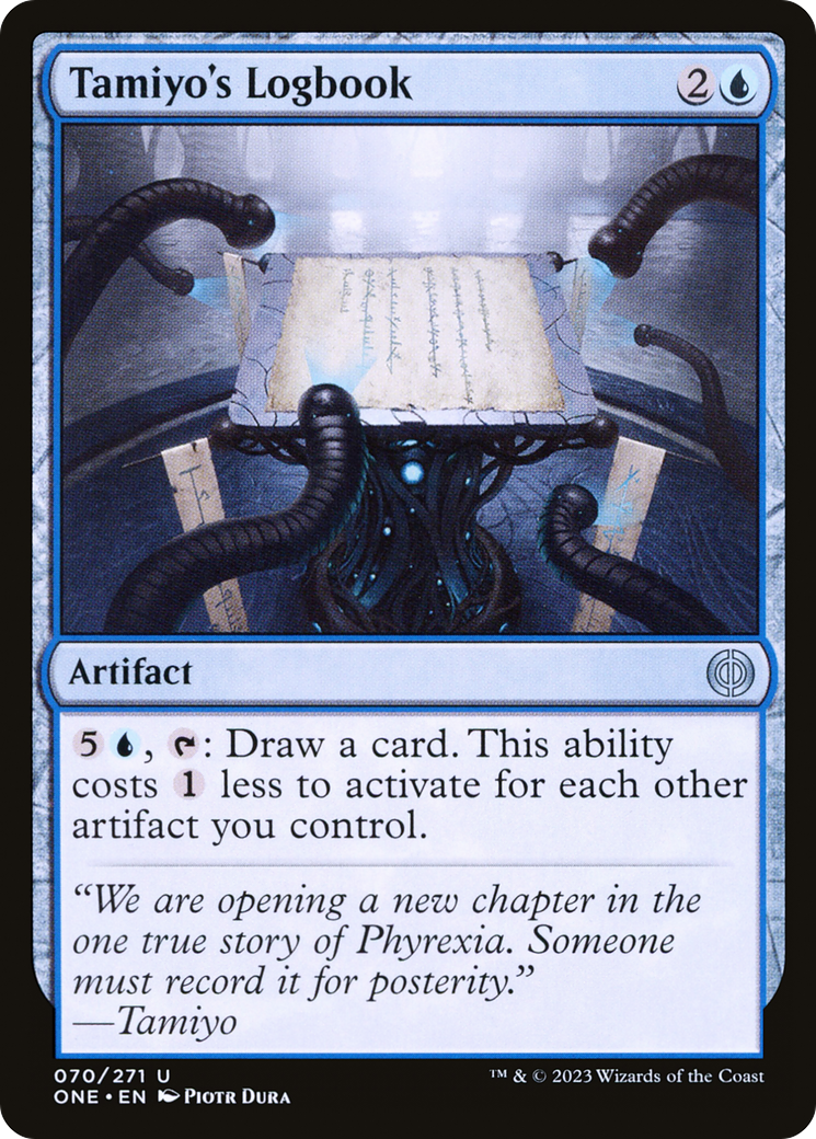 Tamiyo's Logbook [Phyrexia: All Will Be One] | Webway Games