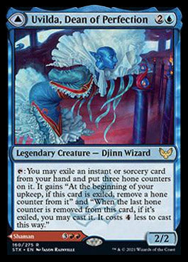 Uvilda, Dean of Perfection // Nassari, Dean of Expression [Strixhaven: School of Mages] | Webway Games