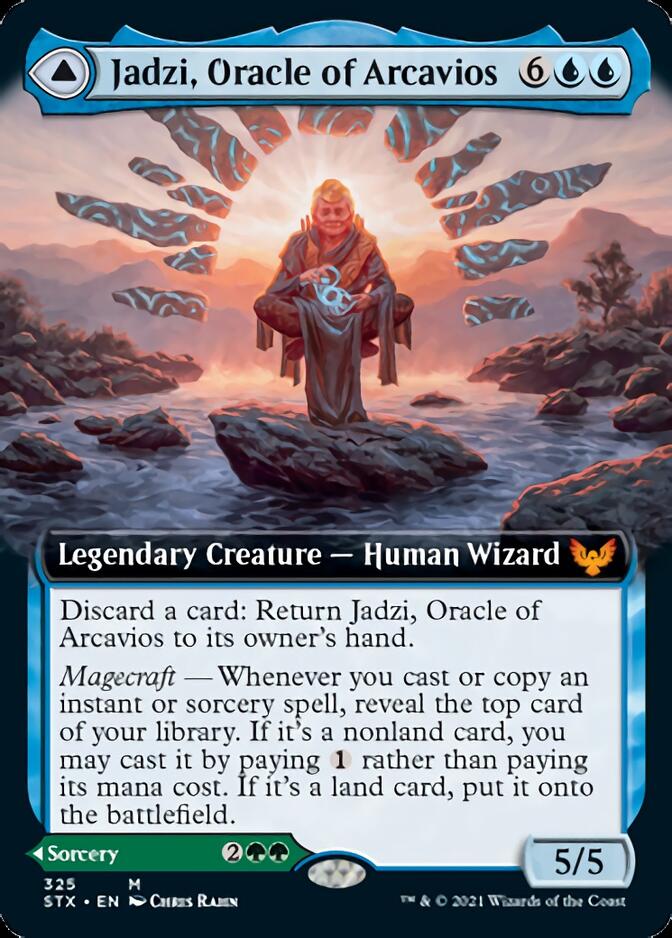 Jadzi, Oracle of Arcavios // Journey to the Oracle (Extended) [Strixhaven: School of Mages] | Webway Games