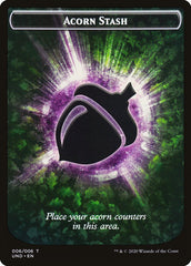 Giant Teddy Bear // Acorn Stash Double-sided Token [Unsanctioned Tokens] | Webway Games