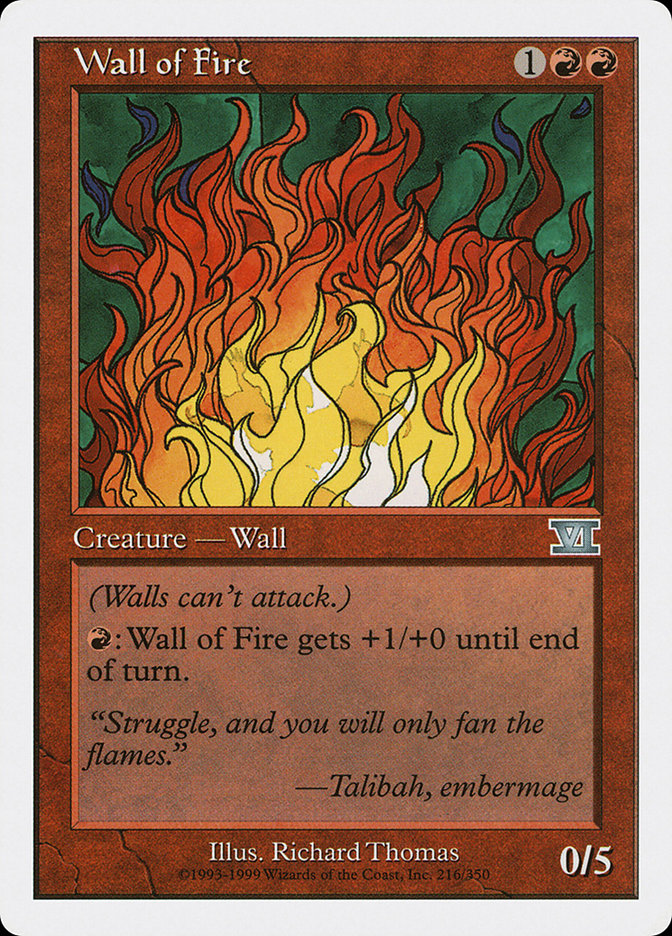 Wall of Fire [Classic Sixth Edition] | Webway Games