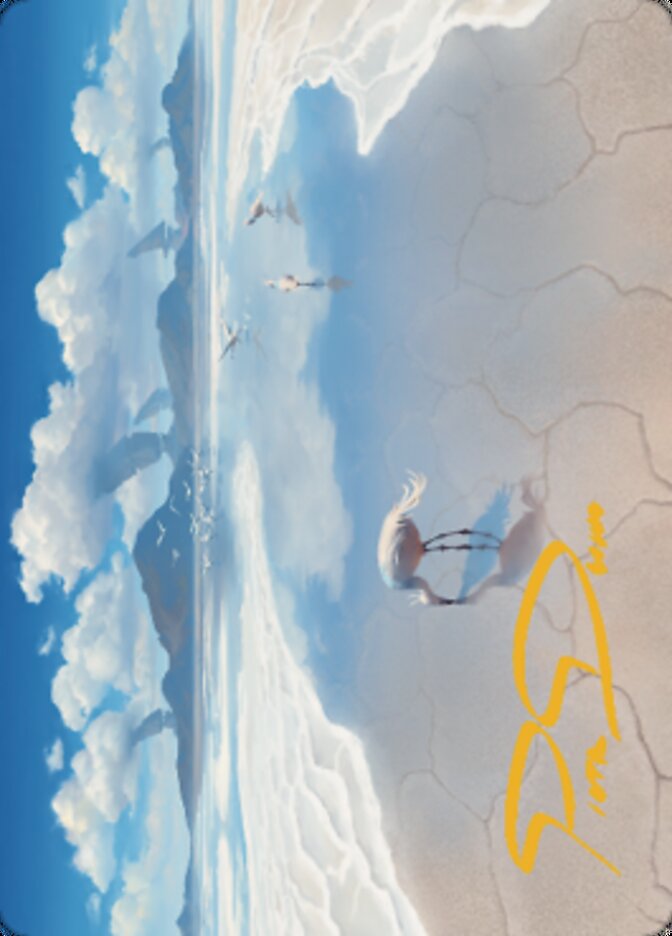 Adarkar Wastes Art Card (Gold-Stamped Signature) [Dominaria United Art Series] | Webway Games