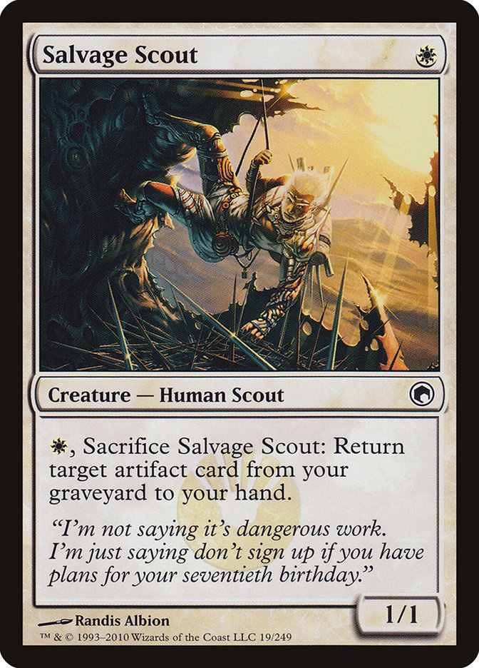Salvage Scout [Scars of Mirrodin] | Webway Games