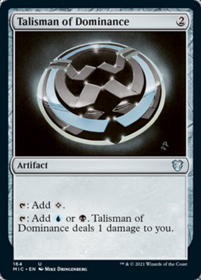 Talisman of Dominance [Innistrad: Midnight Hunt Commander] | Webway Games