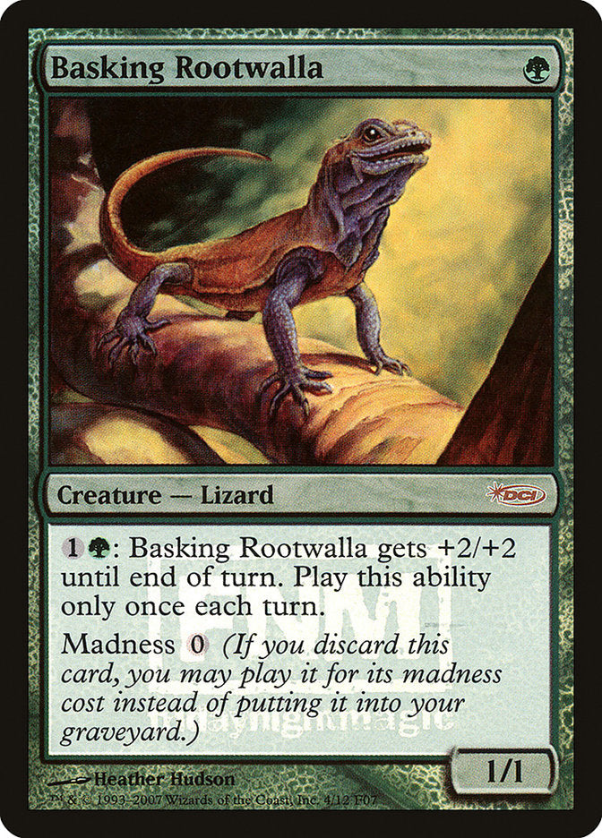 Basking Rootwalla [Friday Night Magic 2007] | Webway Games