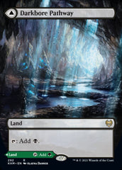 Darkbore Pathway // Slitherbore Pathway (Borderless Alternate Art) [Kaldheim] | Webway Games