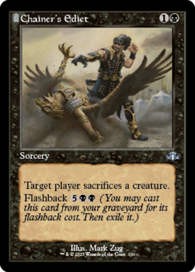 Chainer's Edict (Retro) [Dominaria Remastered] | Webway Games