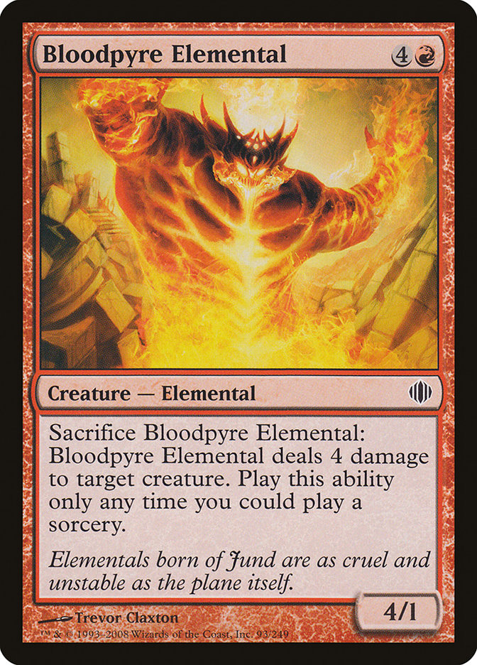 Bloodpyre Elemental [Shards of Alara] | Webway Games