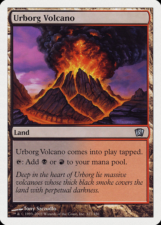 Urborg Volcano [Eighth Edition] | Webway Games