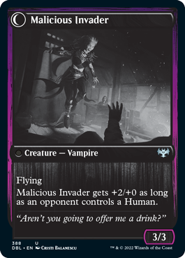 Innocent Traveler // Malicious Invader [Innistrad: Double Feature] | Webway Games