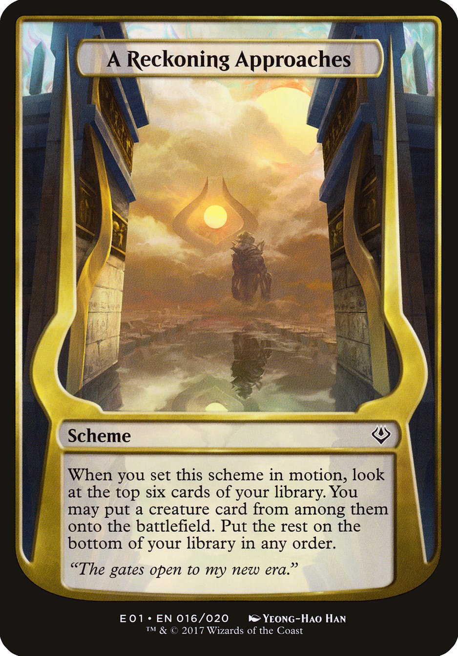 A Reckoning Approaches [Archenemy: Nicol Bolas Schemes] | Webway Games