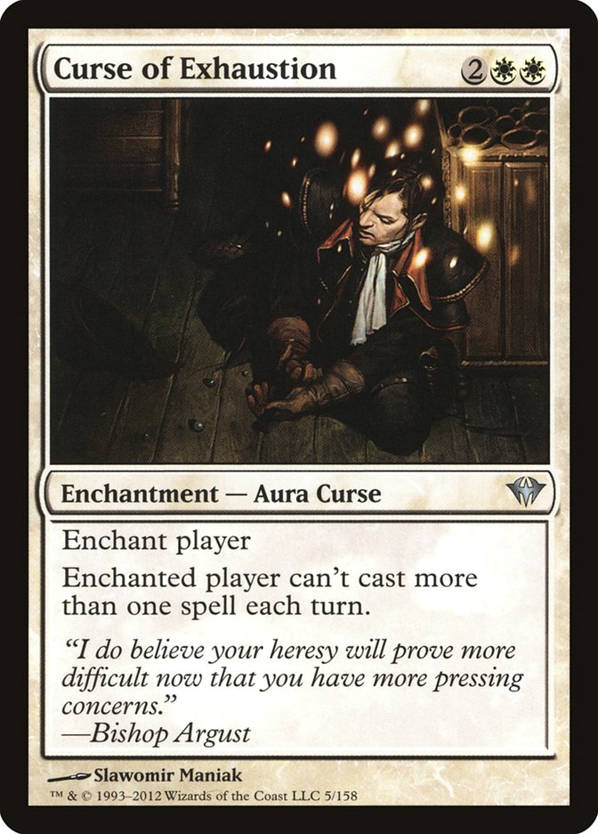 Curse of Exhaustion [Dark Ascension] | Webway Games