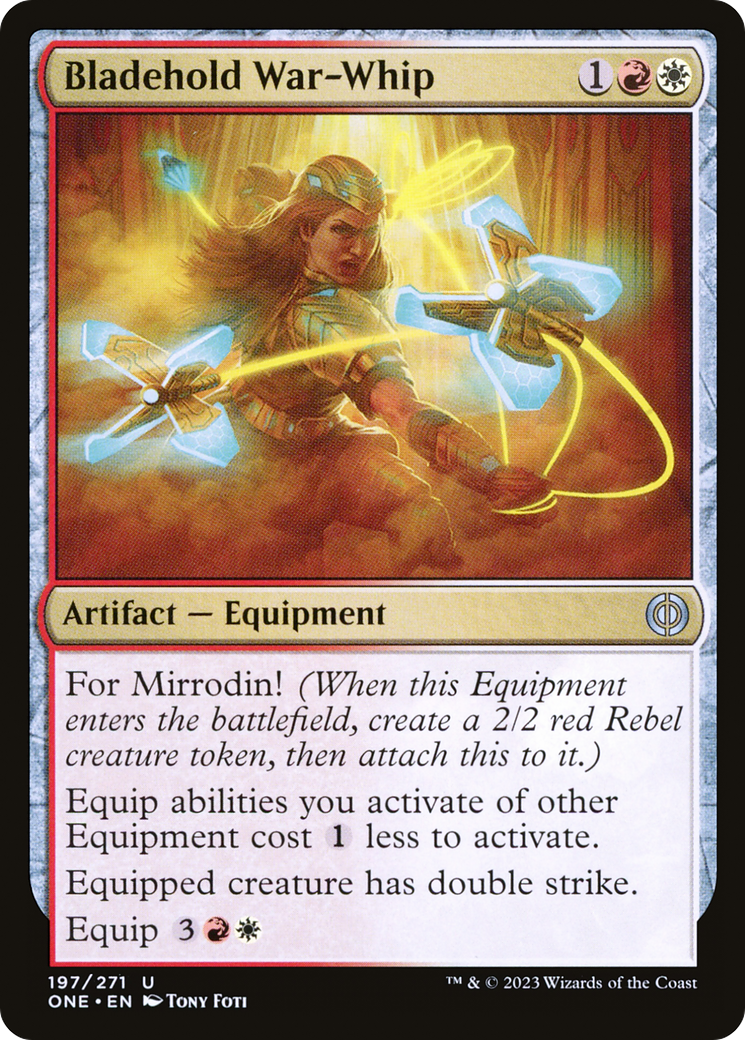 Bladehold War-Whip [Phyrexia: All Will Be One] | Webway Games