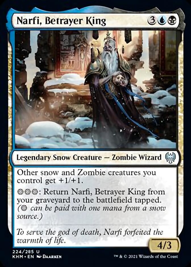 Narfi, Betrayer King [Kaldheim] | Webway Games
