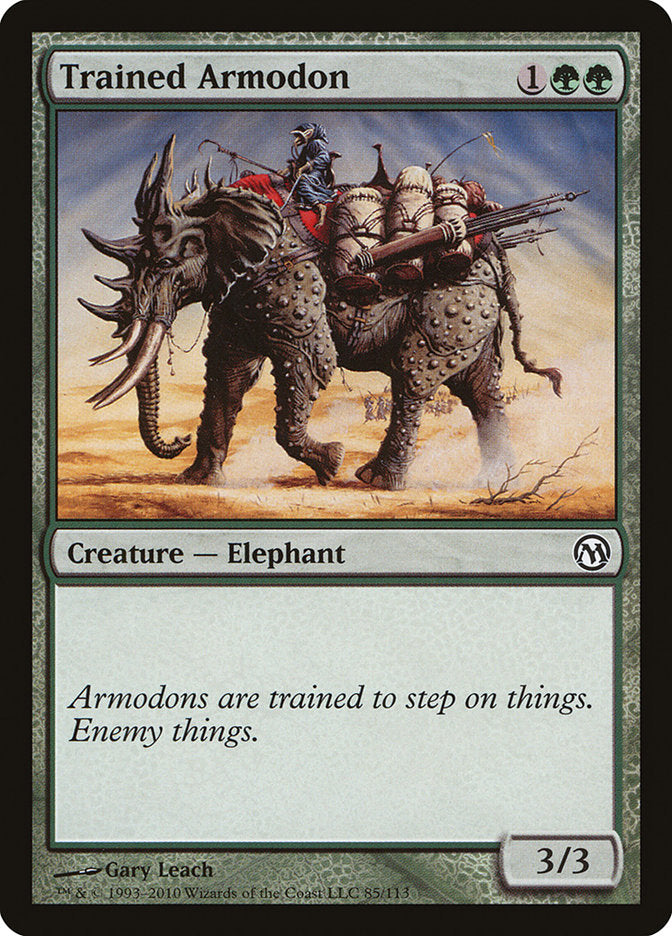 Trained Armodon [Duels of the Planeswalkers] | Webway Games