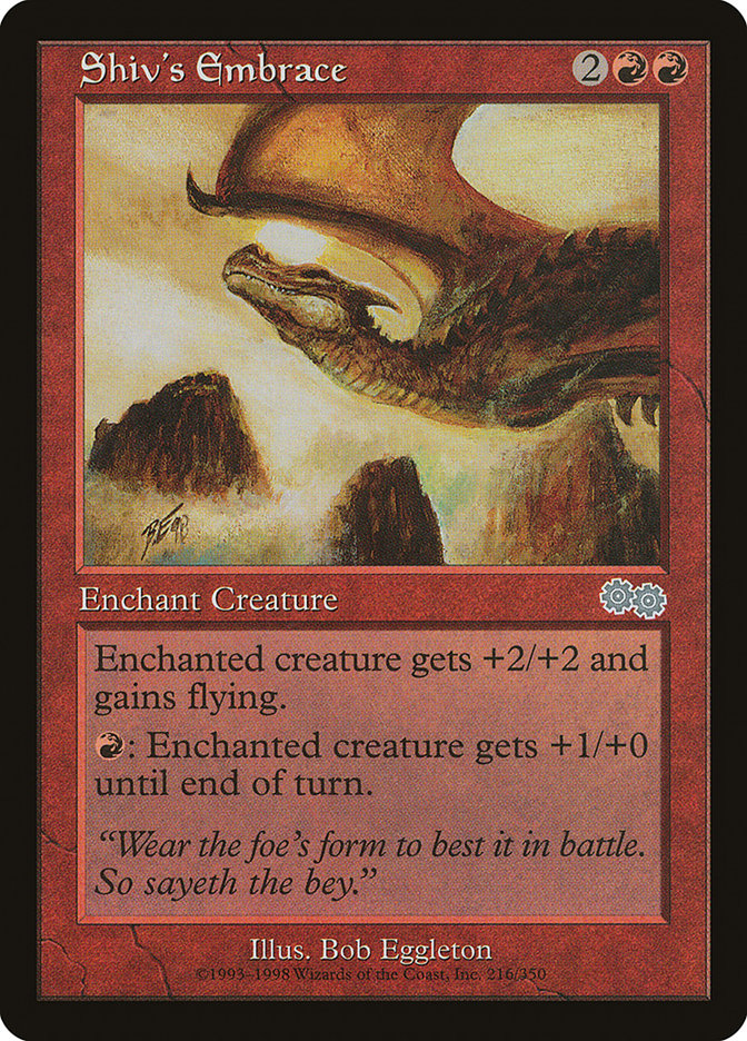 Shiv's Embrace [Urza's Saga] | Webway Games