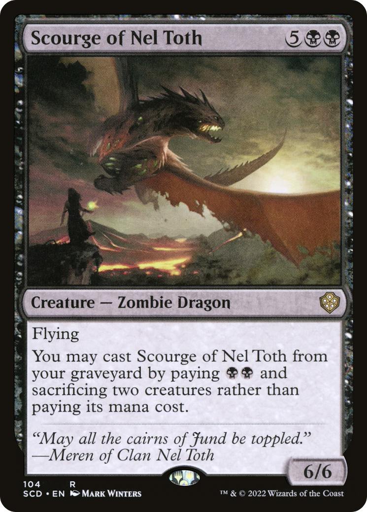 Scourge of Nel Toth [Starter Commander Decks] | Webway Games