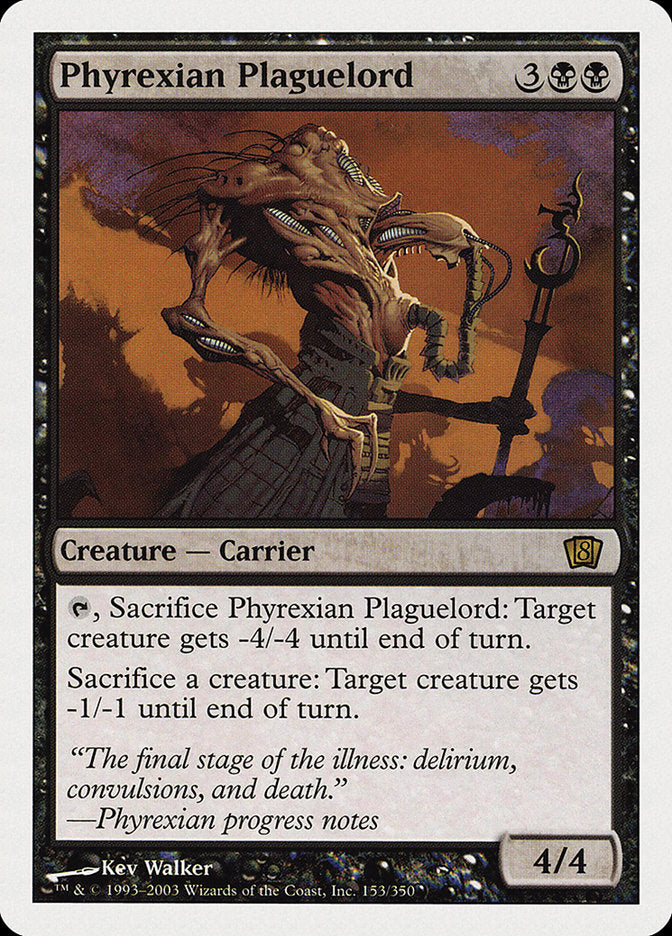 Phyrexian Plaguelord [Eighth Edition] | Webway Games