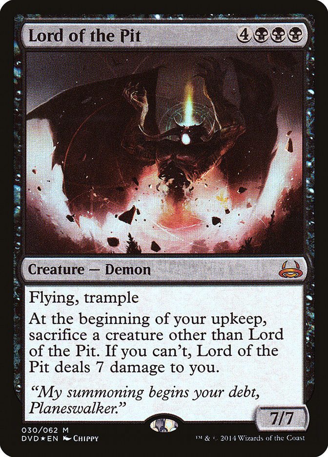 Lord of the Pit (Divine vs. Demonic) [Duel Decks Anthology] | Webway Games