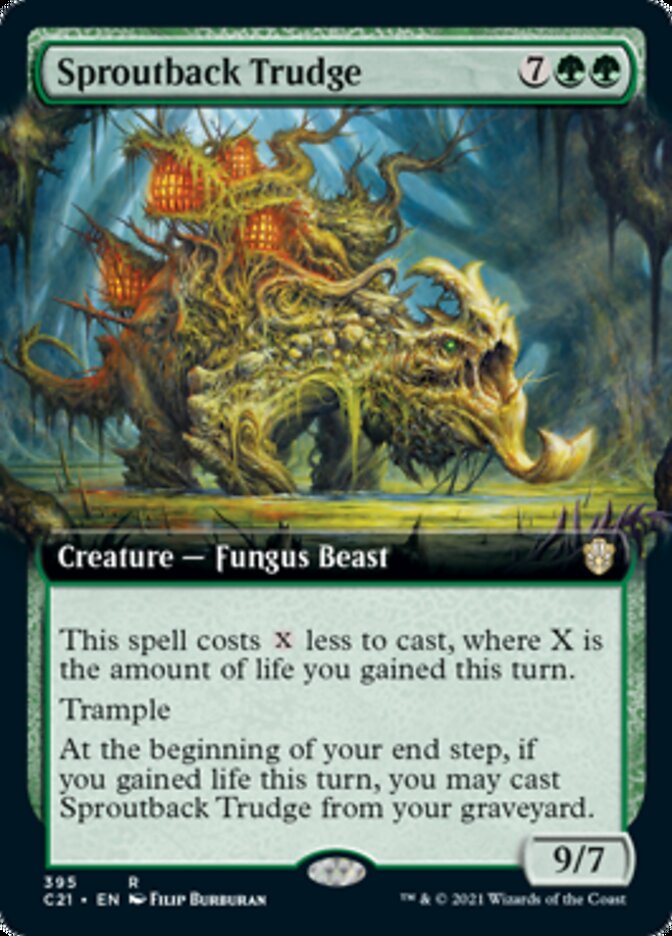 Sproutback Trudge (Extended) [Commander 2021] | Webway Games