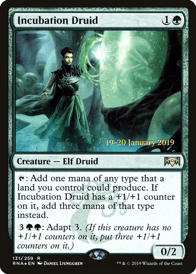 Incubation Druid [Ravnica Allegiance Prerelease Promos] | Webway Games