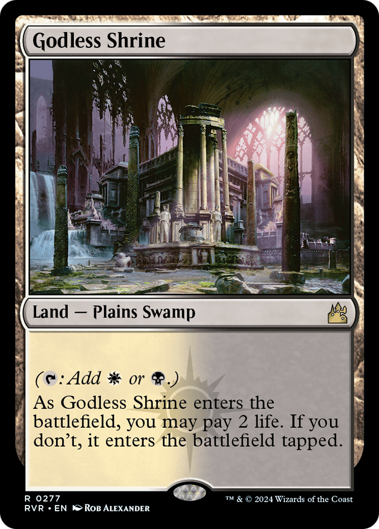 Godless Shrine [Ravnica Remastered] | Webway Games