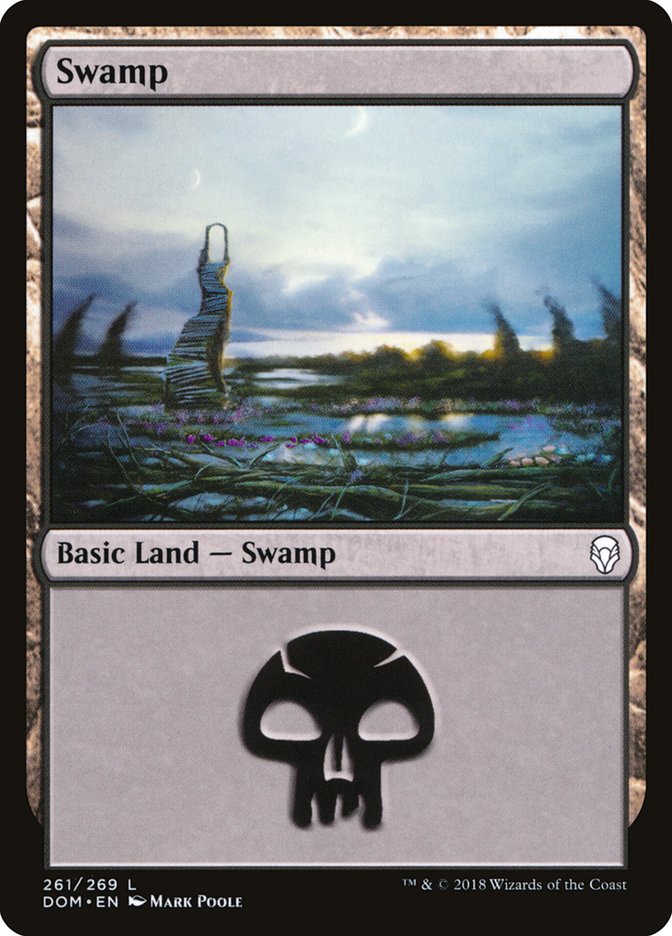 Swamp (261) [Dominaria] | Webway Games