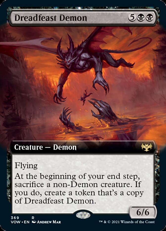 Dreadfeast Demon (Extended) [Innistrad: Crimson Vow] | Webway Games