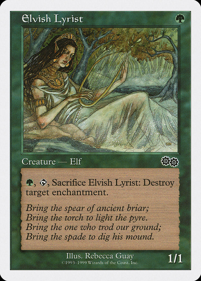 Elvish Lyrist [Battle Royale Box Set] | Webway Games