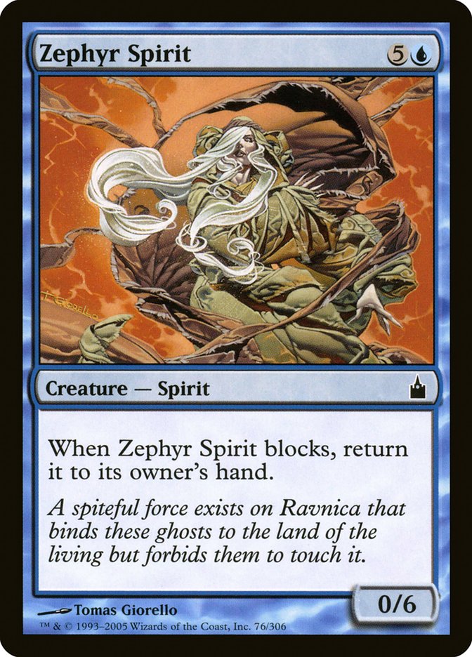 Zephyr Spirit [Ravnica: City of Guilds] | Webway Games