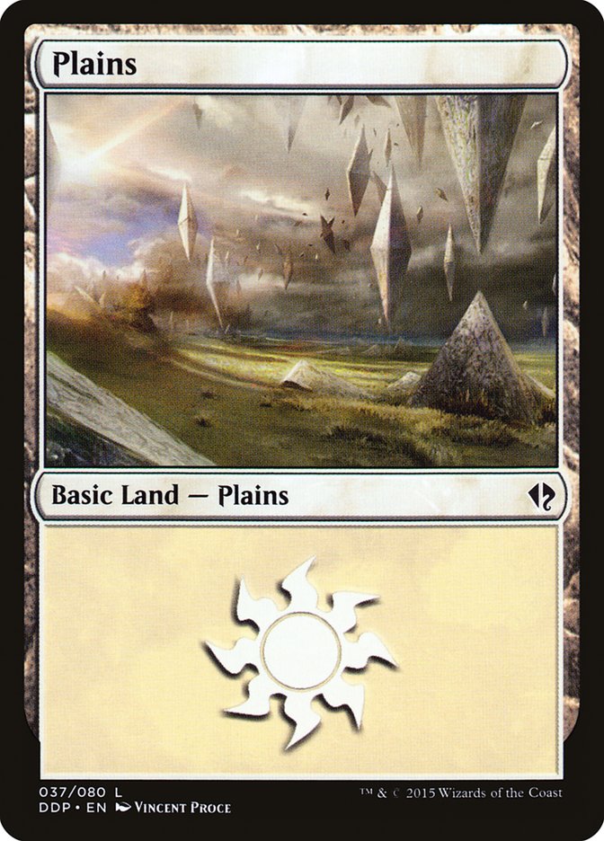 Plains (#37) [Duel Decks: Zendikar vs. Eldrazi] | Webway Games