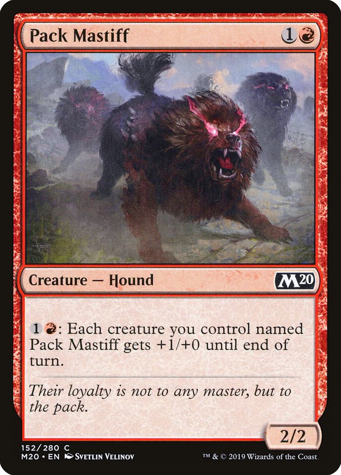 Pack Mastiff [Core Set 2020] | Webway Games