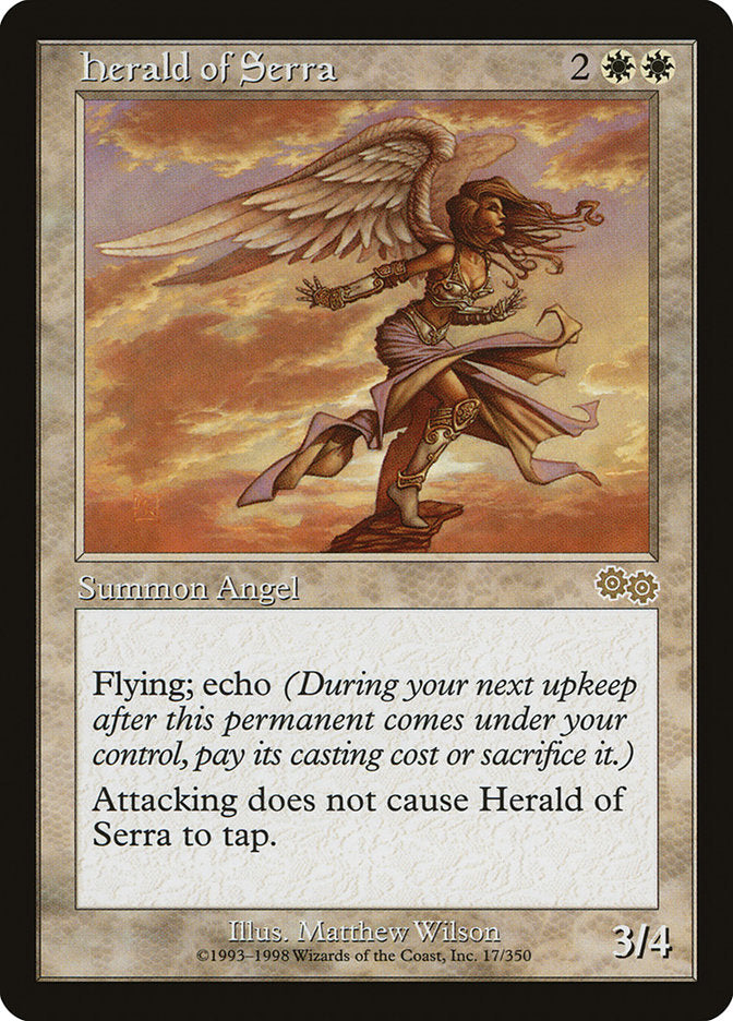 Herald of Serra [Urza's Saga] | Webway Games