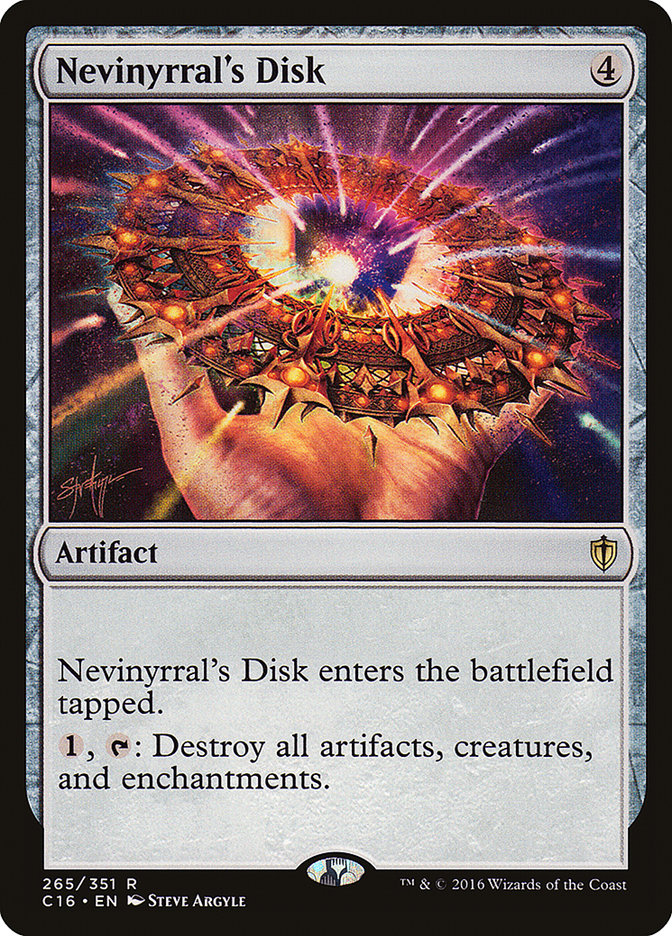 Nevinyrral's Disk [Commander 2016] | Webway Games