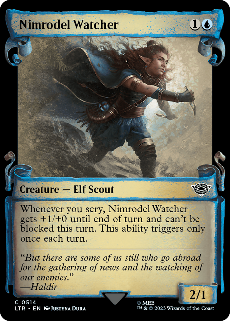 Nimrodel Watcher [The Lord of the Rings: Tales of Middle-Earth Showcase Scrolls] | Webway Games