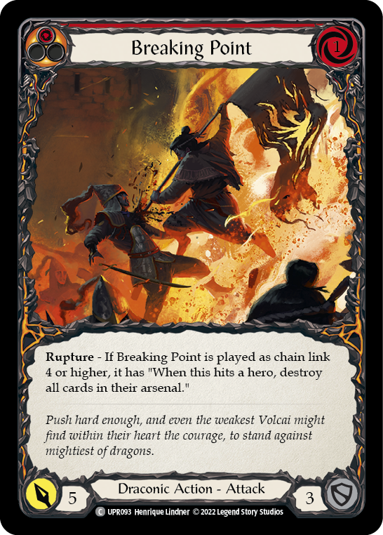 Breaking Point [UPR093] (Uprising)  Rainbow Foil | Webway Games