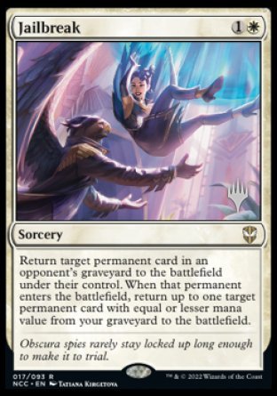 Jailbreak (Promo Pack) [Streets of New Capenna Commander Promos] | Webway Games