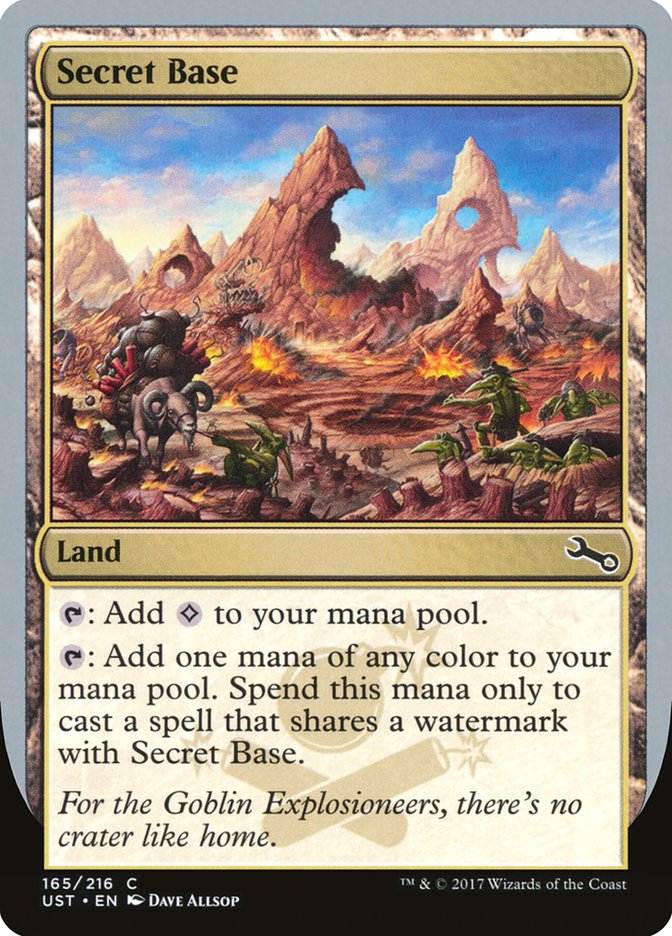 Secret Base (Artist: Dave Allsop) [Unstable] | Webway Games