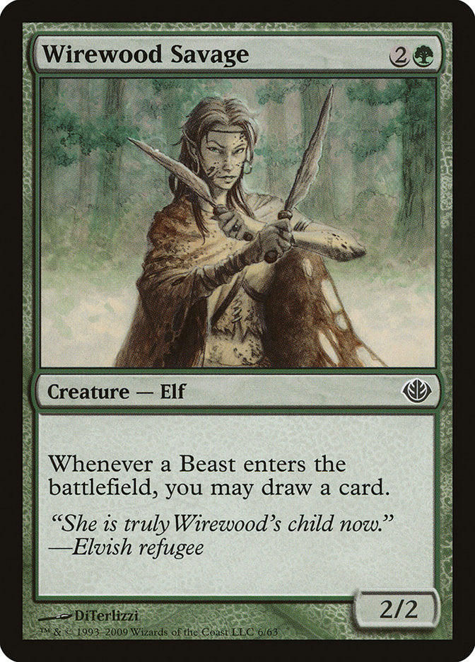 Wirewood Savage [Duel Decks: Garruk vs. Liliana] | Webway Games
