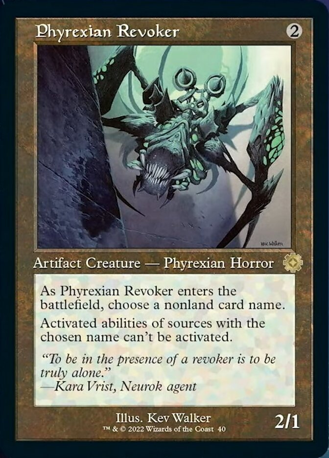 Phyrexian Revoker (Retro) [The Brothers' War Retro Artifacts] | Webway Games
