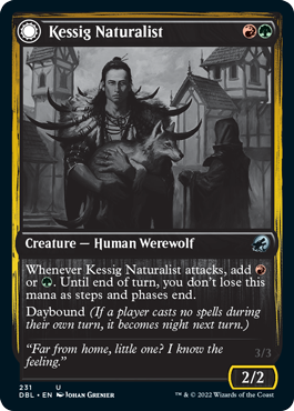 Kessig Naturalist // Lord of the Ulvenwald [Innistrad: Double Feature] | Webway Games
