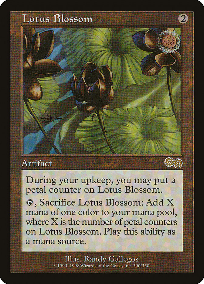 Lotus Blossom [Urza's Saga] | Webway Games