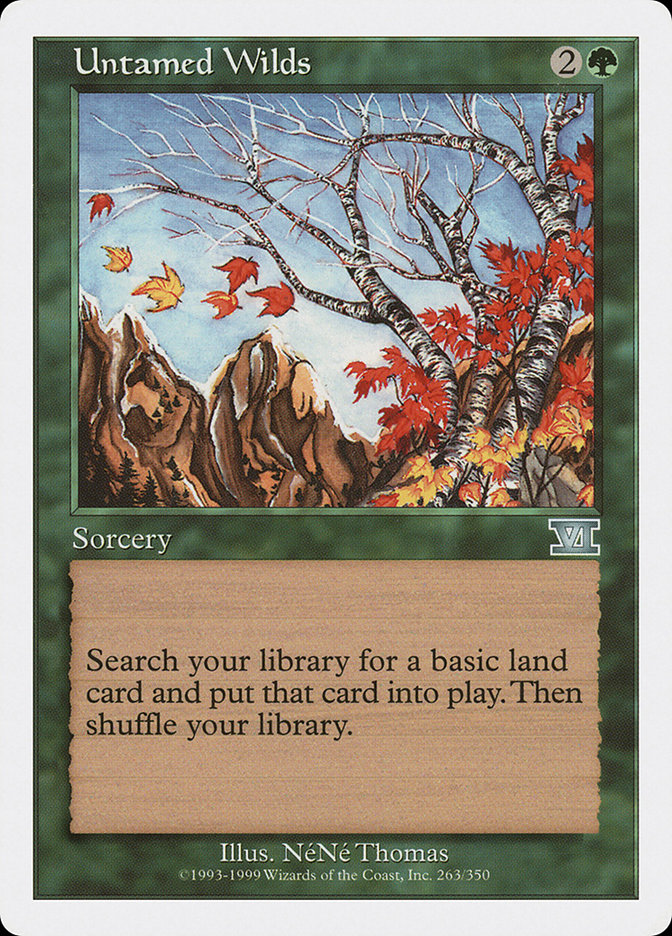 Untamed Wilds [Classic Sixth Edition] | Webway Games